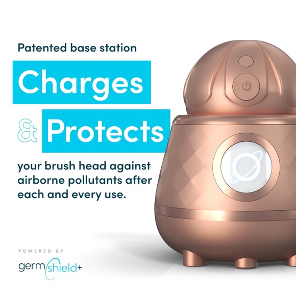 TAO Clean Ross Gold Orbital Face Brush & Cleaning Station - Picture 3 of 8